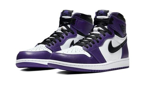 Air Jordan 1 High Court Purple White 2020 555088 500 Restocks