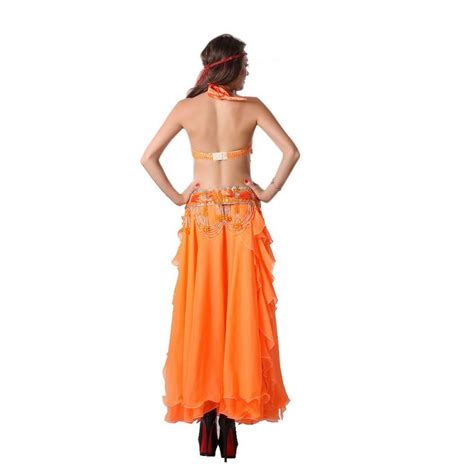 Guilty Beauty Belly Dance Costume Performance Dressbra Belt Skirt 3pcs