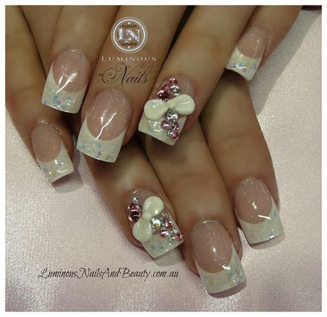 Short Nails With Diamonds Diamond Nails Are Among The Top Pick Of