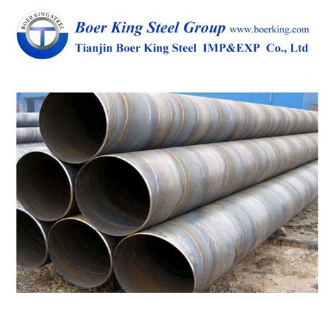 Astm A252 Astm A500 Spiral Welded Pipe Spiral Steel Tube Used For