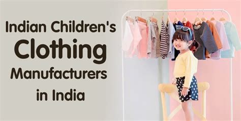 Best Indian Childrens Clothing Manufacturers In India