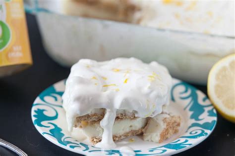 Maybe you would like to learn more about one of these? Make an easy, low calorie lemon ice cream cake with lemon ...