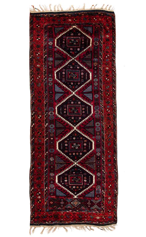 Antique Turkish Yoruk Long Rug 46×114