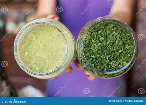 Parsley And Ground Parsley Stock Photo Image Of Gourmet 32037836