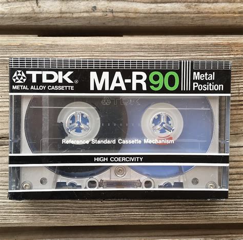 tdk ma r90 sealed metal alloy cassette collectors item reverb