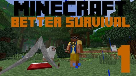 Dünyalarının görünüşlerini dönüştürme ve hatta canavarların davranışlarını değiştirme izni verirler. Minecraft Better Survival Mod | Ep. 1 - Four Strangers ...