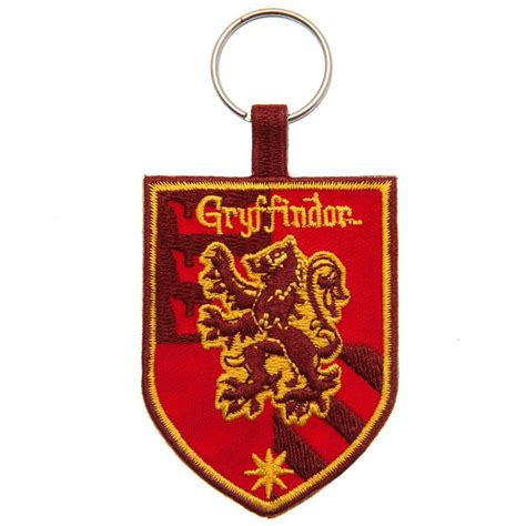 Harry Potter Gryffindor Woven Keychain From House Of Spells