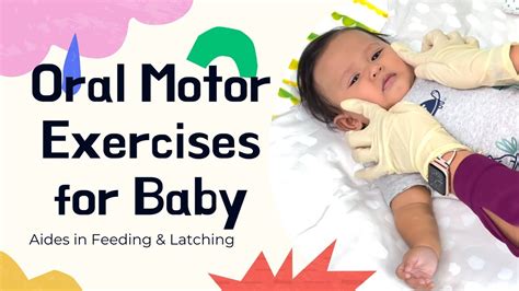 Oral Motor Exercises For Infants Exercises To Help Baby Feed Better Improve Latching Too