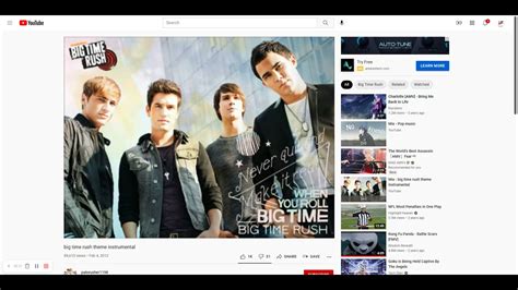 Big Time Rush Theme Song Cover Done By Lil Franchise 23 YouTube
