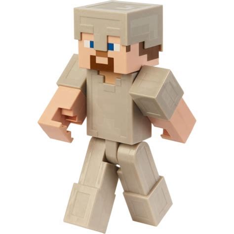 Minecraft Steve In Iron Armor 12 Inch Action Figure 1 King Soopers