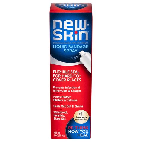 New Skin Antiseptic Liquid Bandage Spray Walgreens