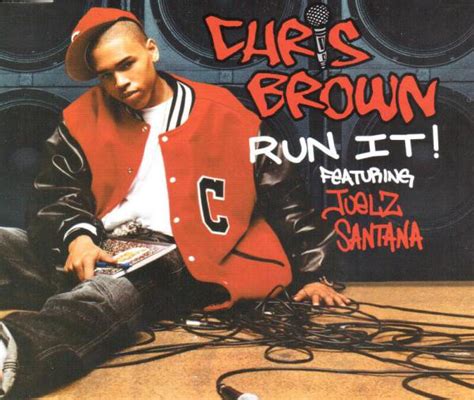 Chris Brown Feat Juelz Santana Run It Cd Single Enhanced Discogs
