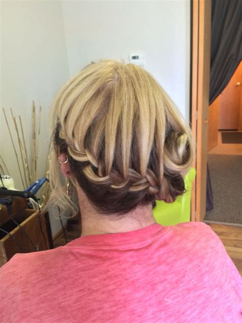 When autocomplete results are available use up and down arrows to review and enter to select. Sideways French braid | Wedding hairstyles, Hair styles ...