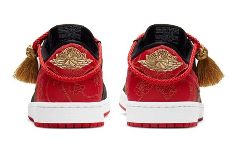 official images air jordan 1 low og chinese new year house of heat sneaker news