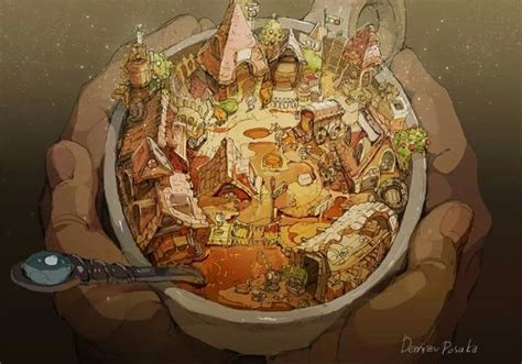 Pin By Art Dimes On Great Art Food Drawing Environment Concept Art