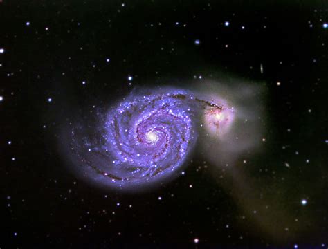 Messier 51 Whirlpool Galaxy M 51 37 Million Light Years