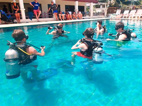 Scuba Diving Pool Try Dive Phuket Thailand · Aussie Divers Phuket