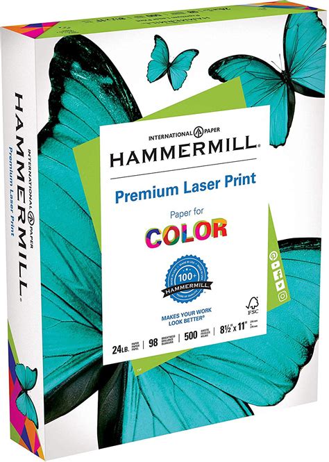 Hammermill Paper Premium Laser Printer Paper 85 X 11 Paper Letter