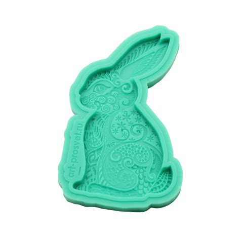 Art Prosvet Silicone Mold Easter Bunny Bunny Mold Mould Size Etsy