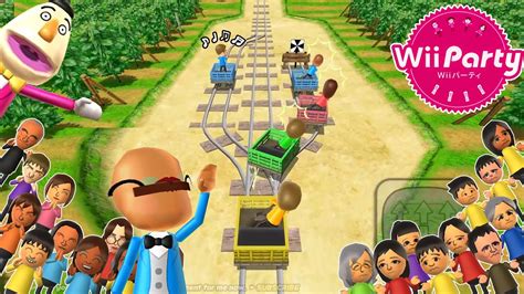 Wii Party Risky Railroad Continuous Play Wii 파티 서바이벌 게임 Lets