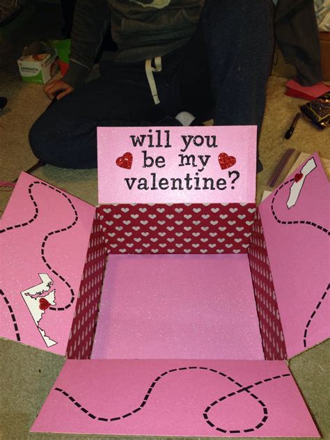 Being long distance from your guy is hard! Long distance valentine love | Valentines day care package ...