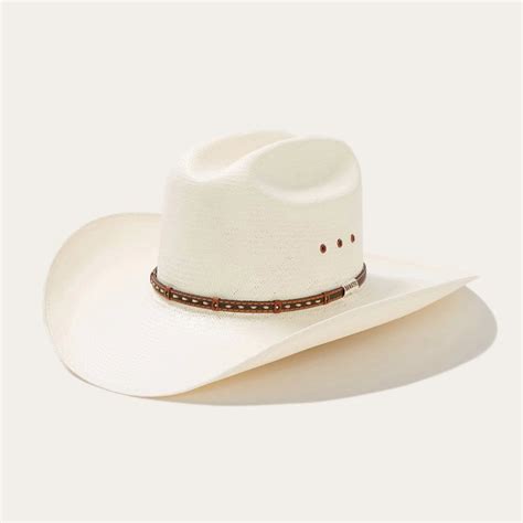Stetson Mens Gunfighter 10x Straw Cowboy Hat Corral Western Wear