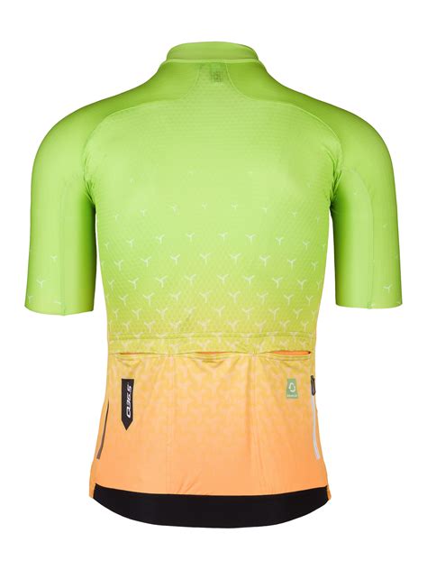 Cycling Mens Y R2 Short Sleeve Jersey Papaya • Q365