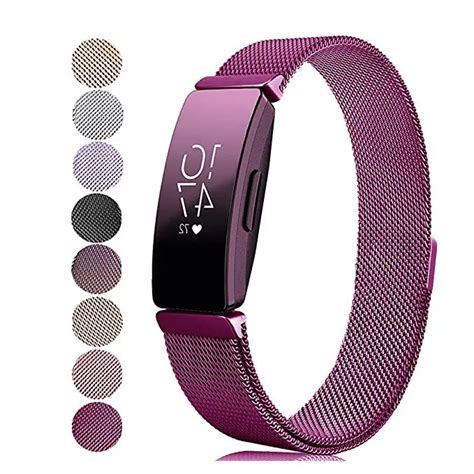 For Fitbit Inspire Hr Band Replacement Milanese Loop Magnetic Stainless