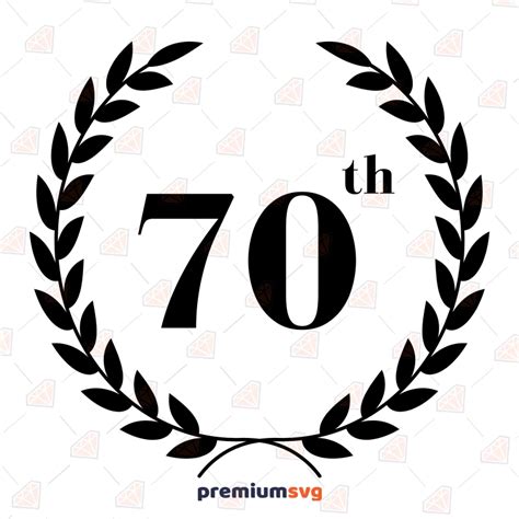 70th Birthday Svg Aged To Perfection Svg Clipart Premiumsvg