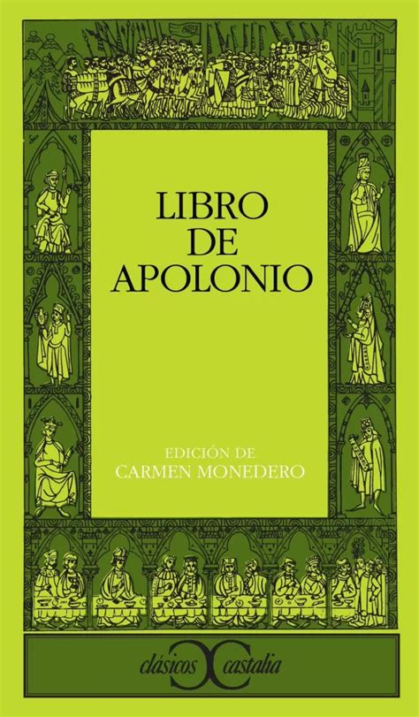LIBRO DE APOLONIO CLASICOS ANONIMO MONEDERO CARMEN Libro En Papel