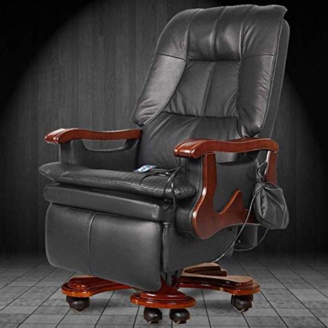 Boss Chair Electric Massage Leather Executive Chair Reclining Office
