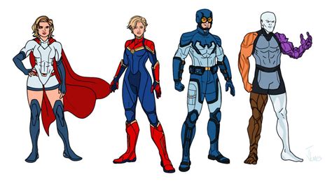 Marvel And Dc Redesigns 2 By Tjjones96 On Deviantart Marvel And Dc