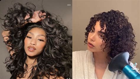 Tik Tok Hair Care For Curly Girls Youtube