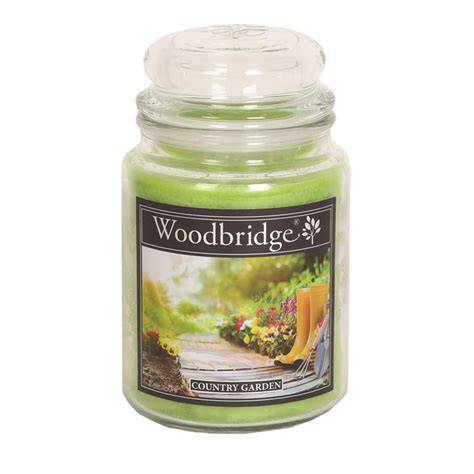 Woodbridge Country Garden Large Jar Candle Wlj006 Candle Emporium