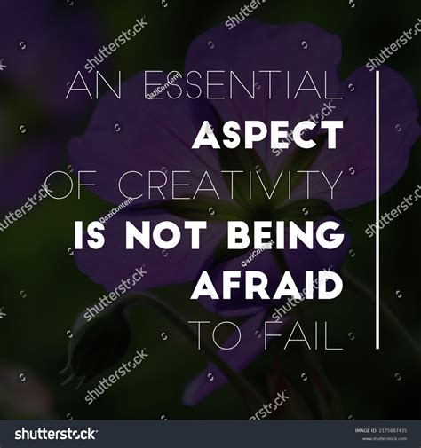 Essential Aspect Creativity Not Being Afraid Stock Photo 2175887435