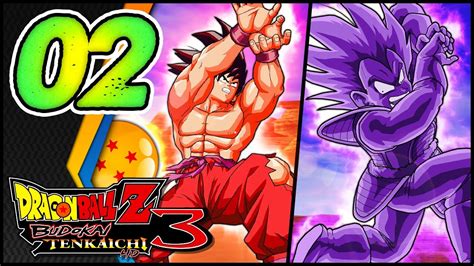 Goku X3 Kaioken Vs Vegetaweraffe 02 Lets Play Dragonball Z