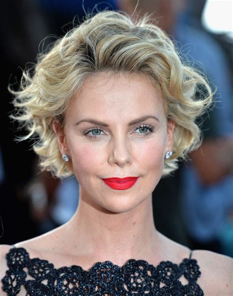 More Pics Of Charlize Theron Short Curls Short Hair Styles Charlize