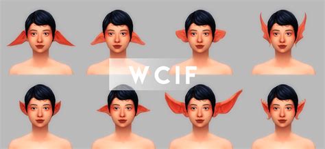 Sims 4 Custom Content Elf Ears Sims 4 Pointed Ears Slider