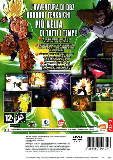 Budokai tenkaichi 3 delivers an extreme 3d fighting experience, improving upon last year's game with over 150 playable characters, enhanced fighting techniques, beautifully refined effects and shading techniques, making each character's effects more realistic, and over 20 battle stages. Dragon Ball Z: Budokai Tenkaichi 3 (2007) PlayStation 2 ...