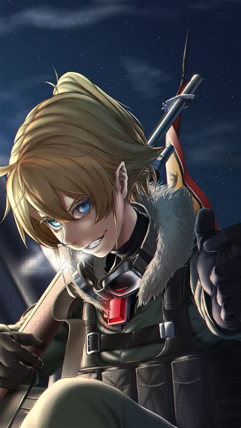 Youjo senki anime alemão amor primeira guerra mundial papel de parede hd para celular