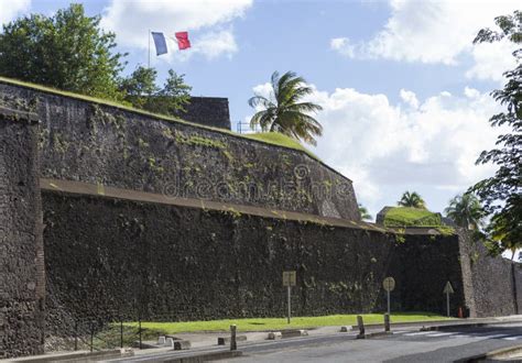 Saint Louis De Fort Dans Le Fort De France La Martinique Image Stock