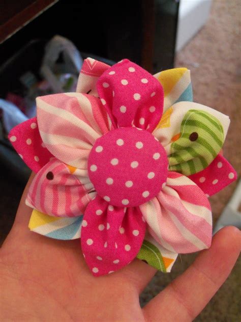Our Little Life Fabric Flower Tutorial