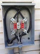 Pictures of Electric Meter Wiring