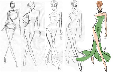 How To Draw Fashion Figures For Beginners Fashion Model Sketch Fashion