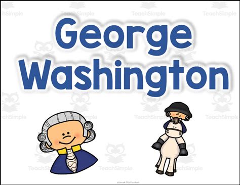 George Washington Timeline Cut And Paste By Teach Simple