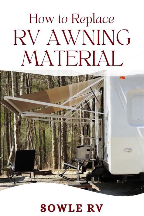 How To Replace Rv Awning Material In 5 Safe Steps Sowle Rv Video
