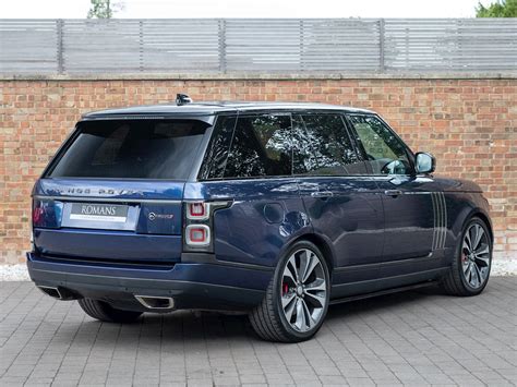 2018 Used Land Rover Range Rover V8 Svautobiography Dynamic Balmoral Blue