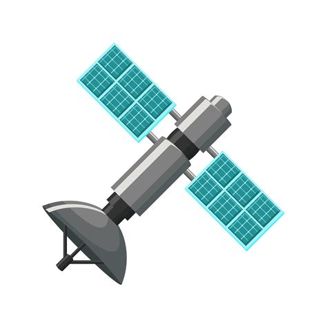 Satellite Icon Isolated 669603 Vector Art At Vecteezy