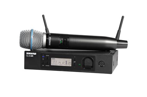 Facebook is showing information to help you better understand the purpose of a. Shure GLXD24R/B87A GLXD Advanced Wireless Microphone ...