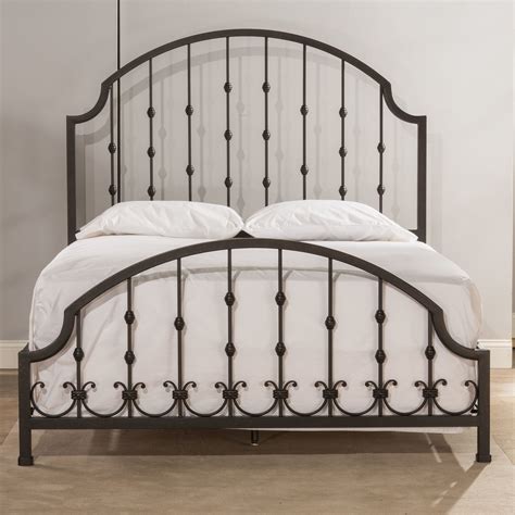 Buy Hillsdale Furniture Westgate Queen Metal Bed Rustic Black Online